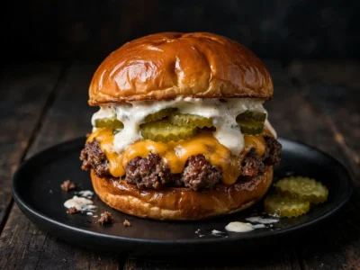 Black Angus Smash Burger